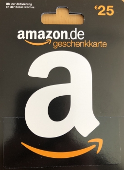 Amazon Geschenkkarte 25€